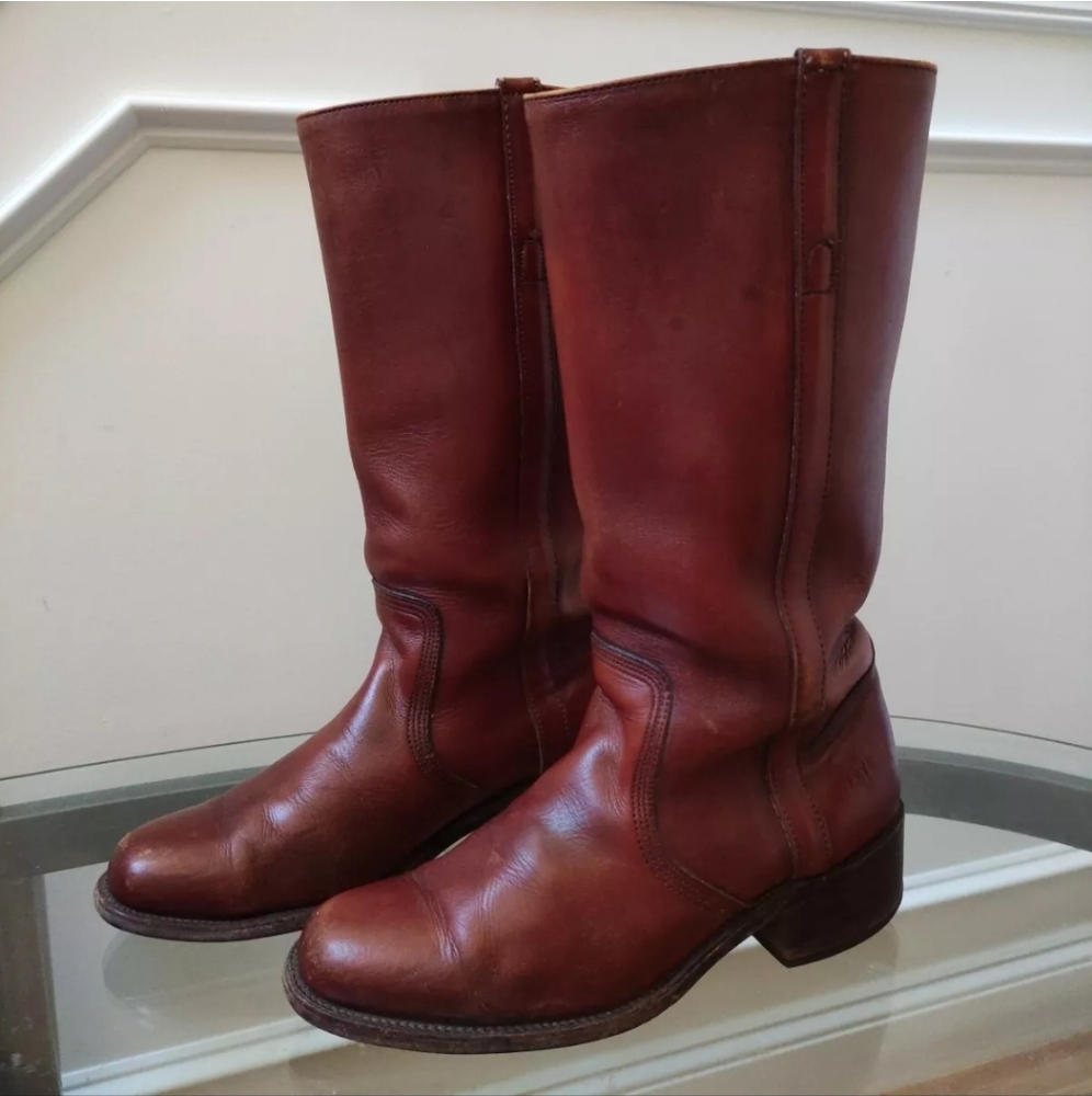 Frye Vintage Campus Boots Men's Size 9D Pull On Boots